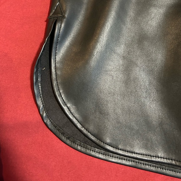 Zara pleather shirt jacket - Picture 2 of 7